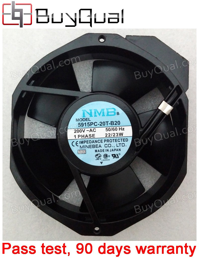 NMB 5915PC-20T-B20 5915PC-20T-B20-B00 200V 22/23W Cooling Fan - Original New NMB 5915PC-20T-B20 5915PC-20T-B20-B00 200V 22/23W Cooling Fan - Original New